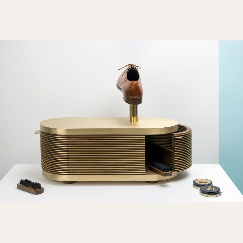 Shoe Shina The Shoe Shine Box by Georges Mohasseb Design The Artling