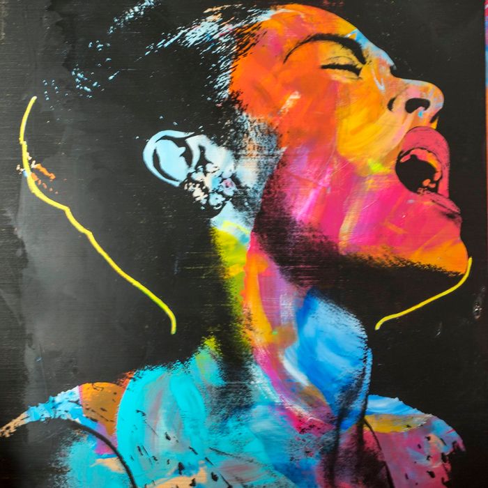 Amy Winehouse II Pop Art Painting — DANE SHUE ART
