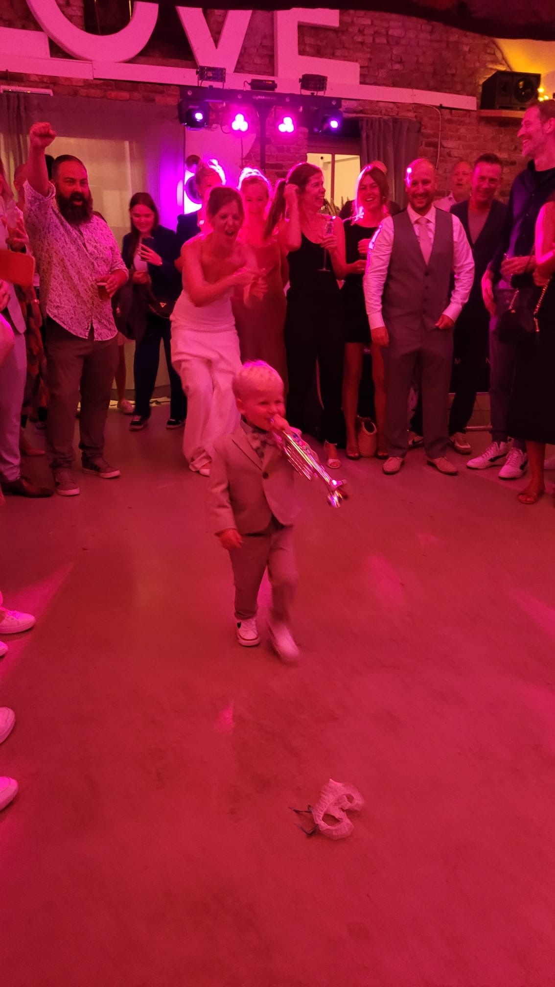 Feestfoto van Veronique