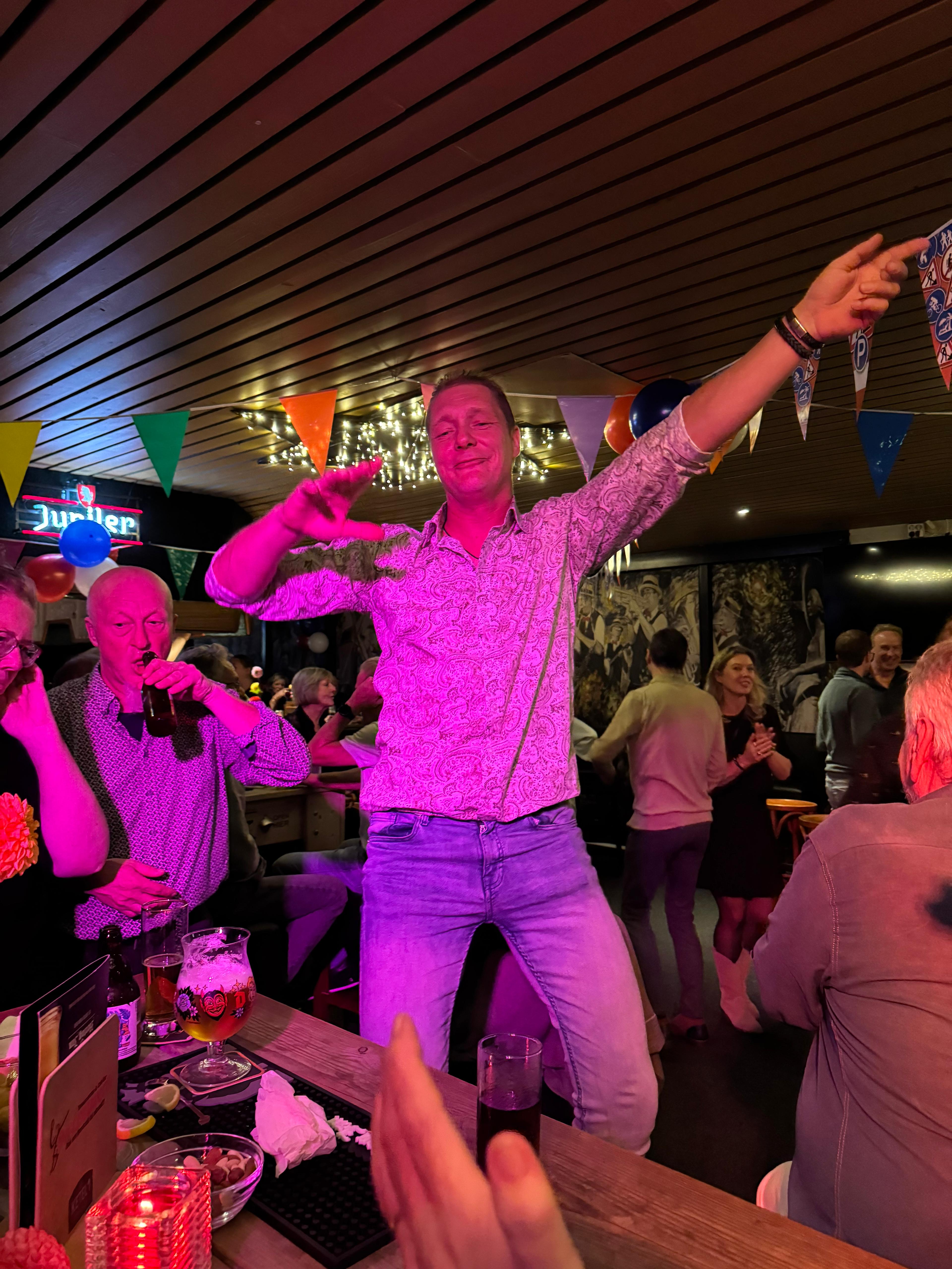 Feestfoto van Jac