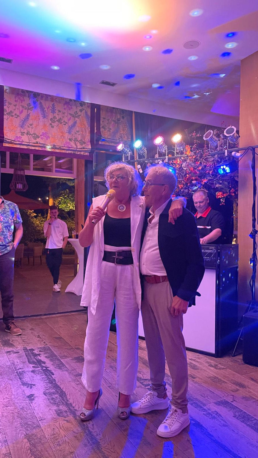 Feestfoto van Madeleine