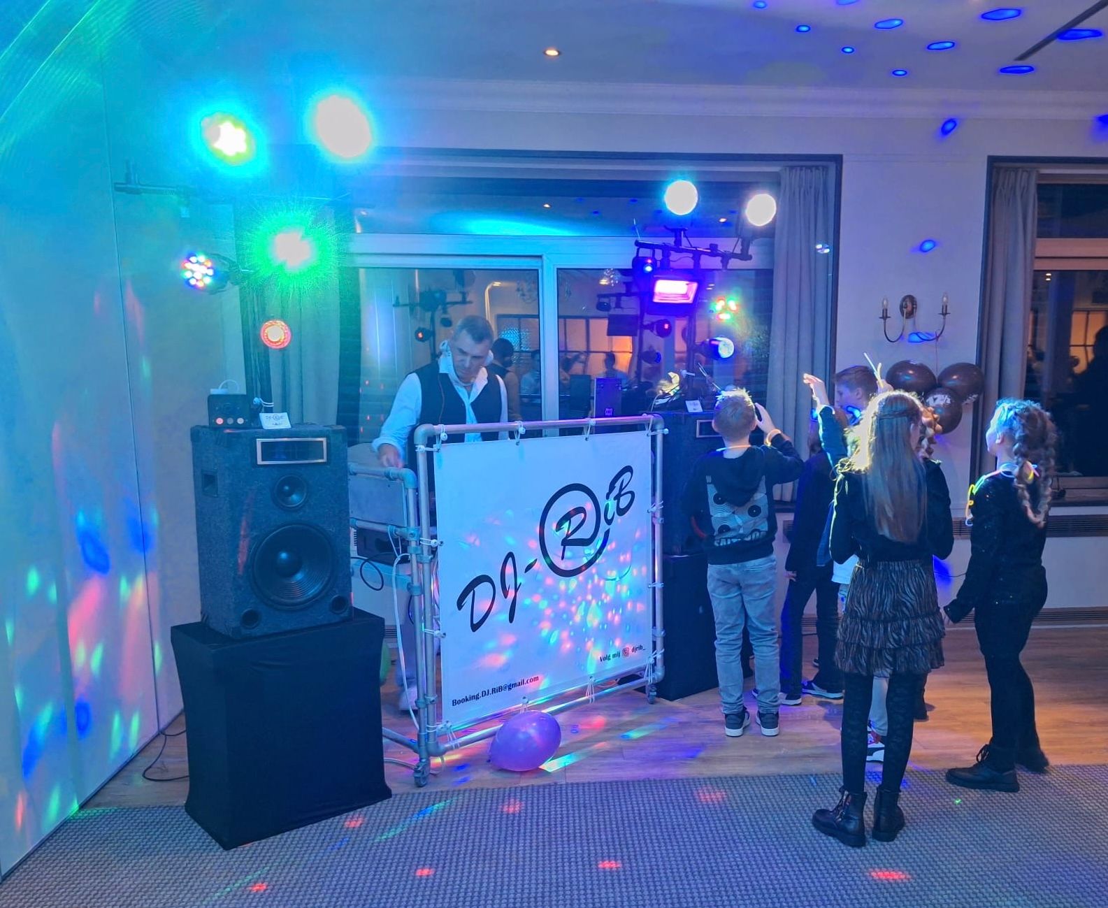 Feestfoto van Leo