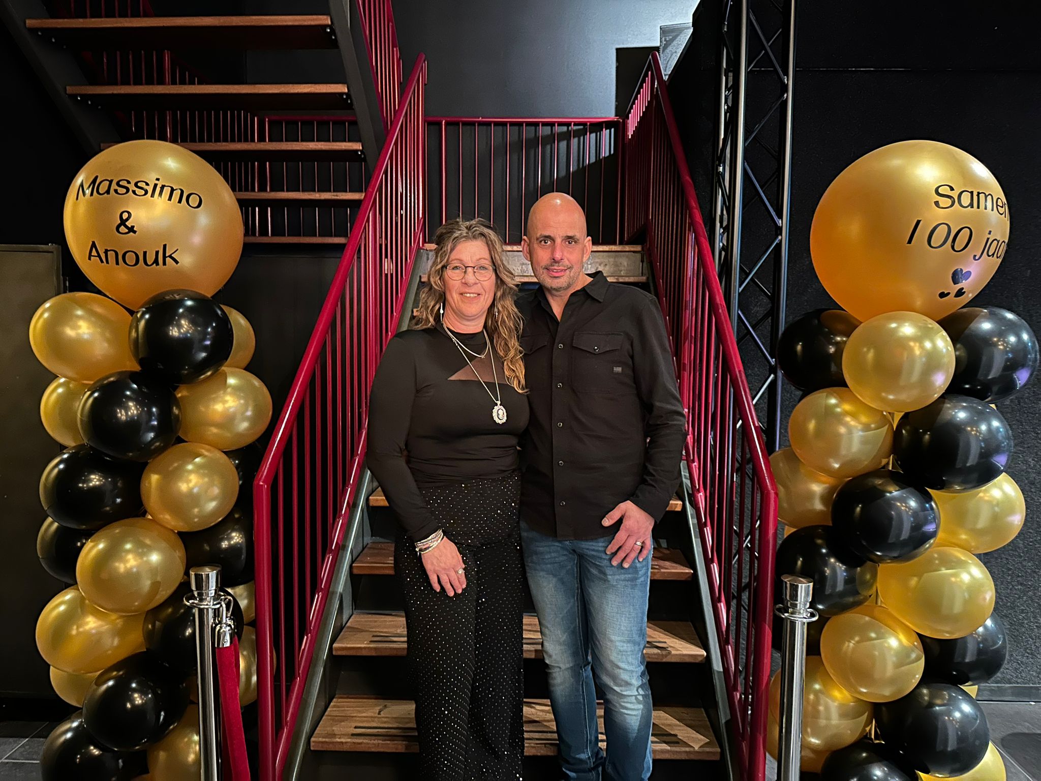 Feestfoto van Massimo