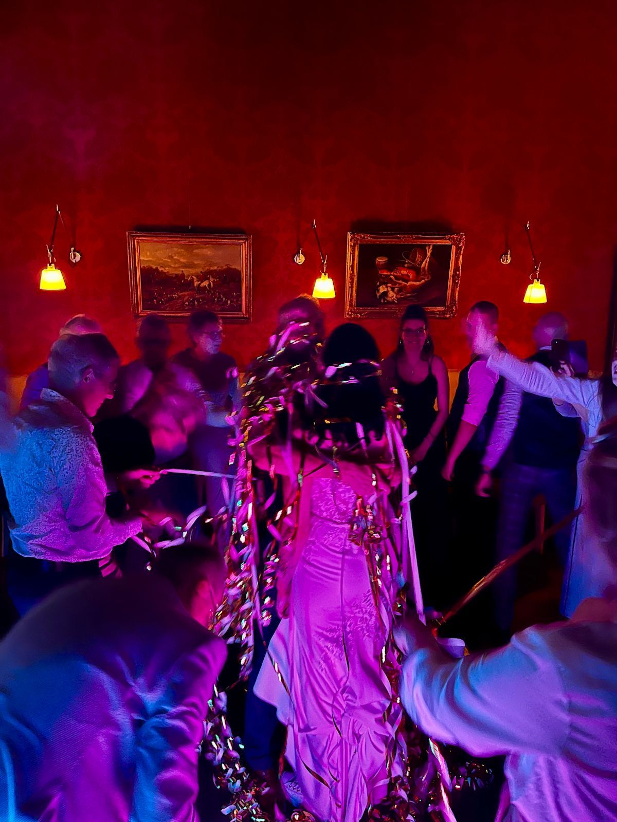 Feestfoto van Mieke