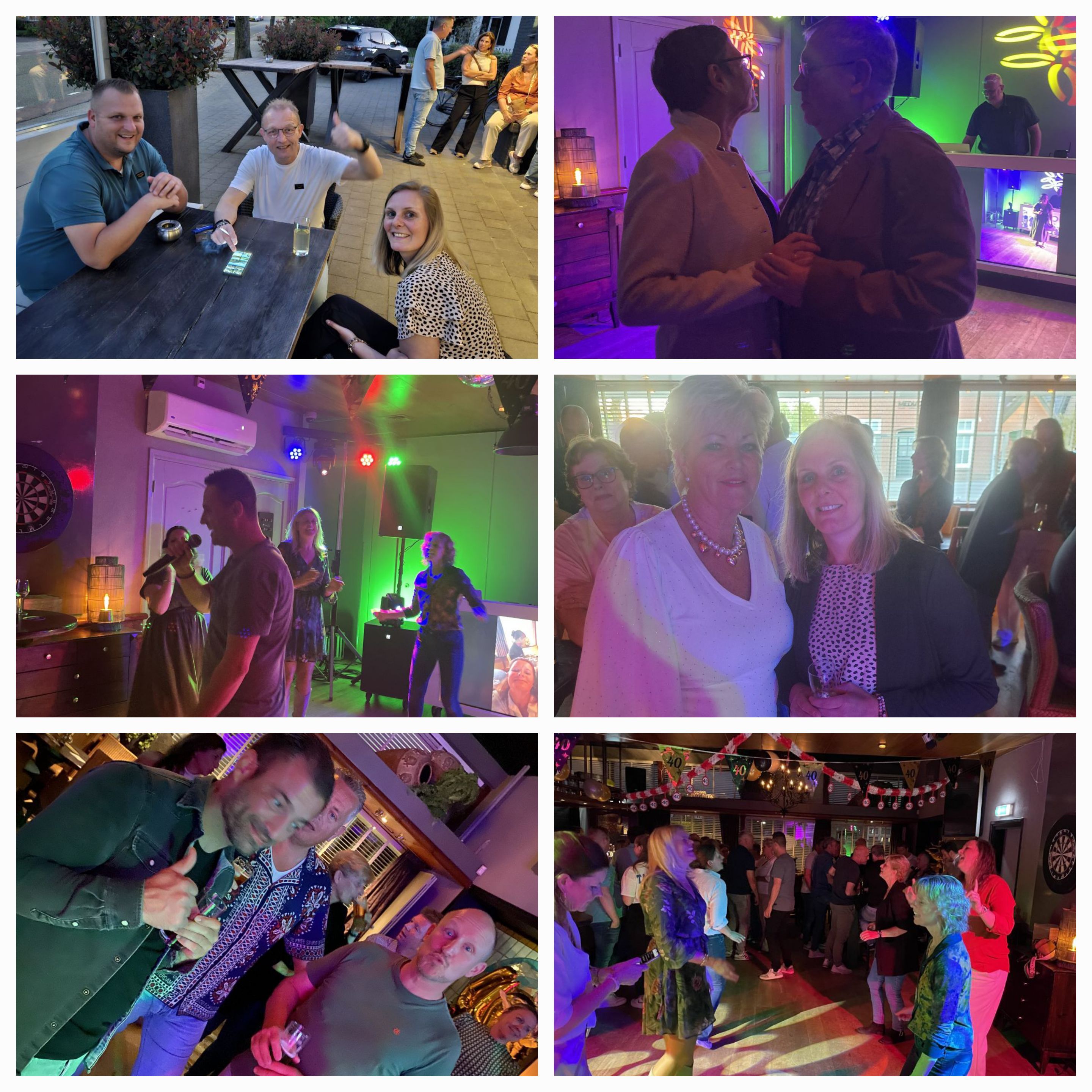 Feestfoto van Vicky