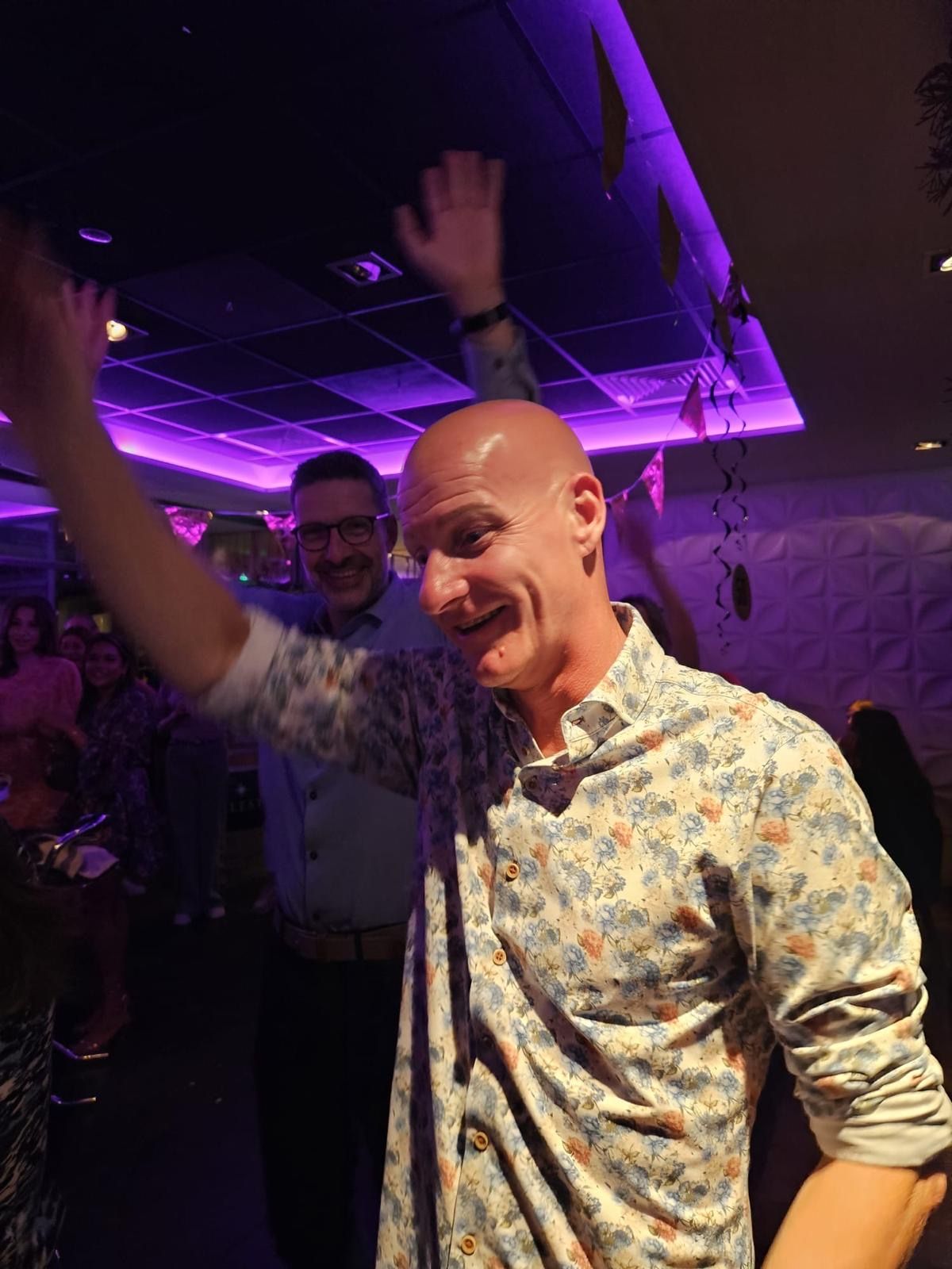 Feestfoto van Bjorn