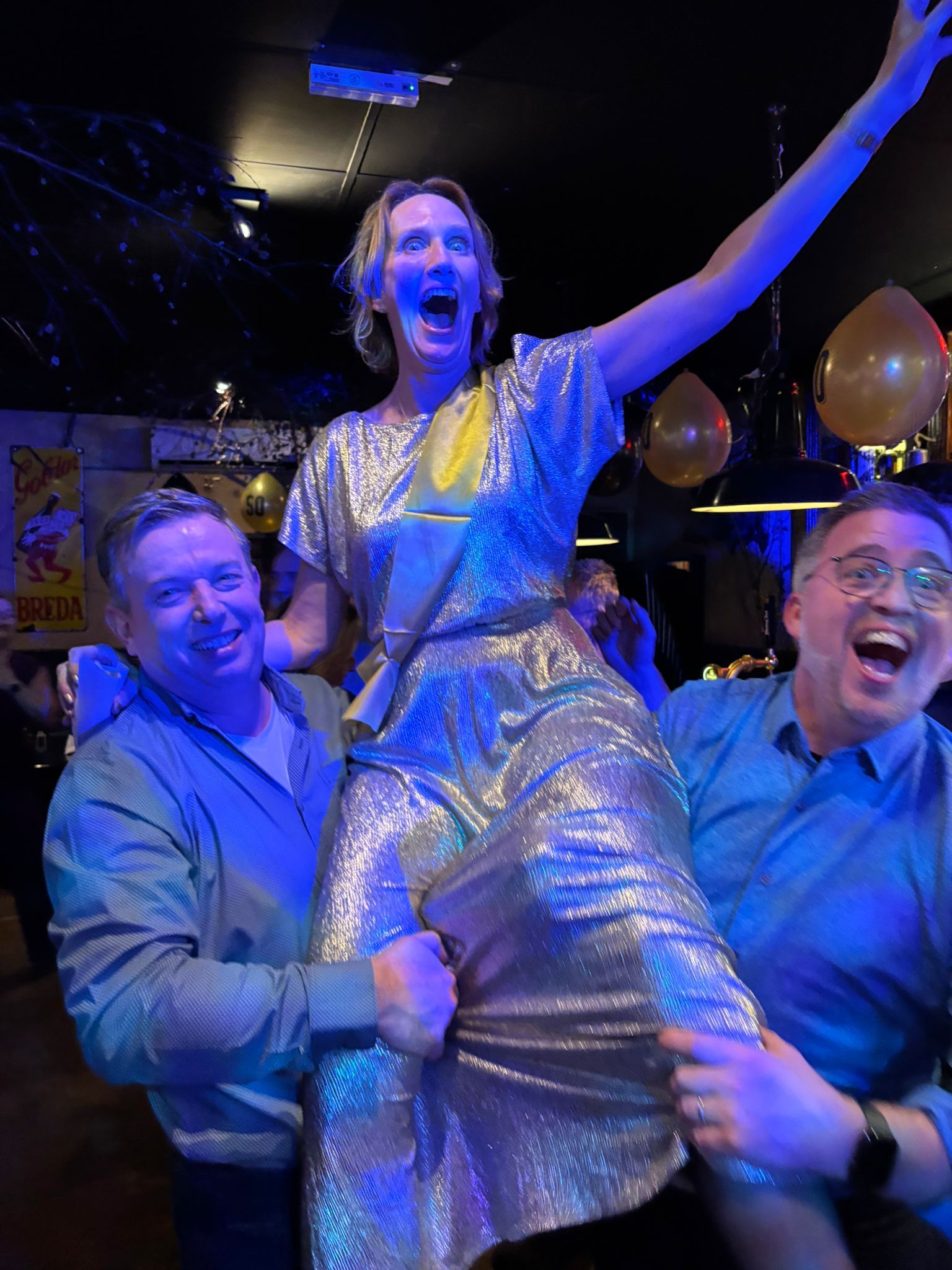 Feestfoto van Susan