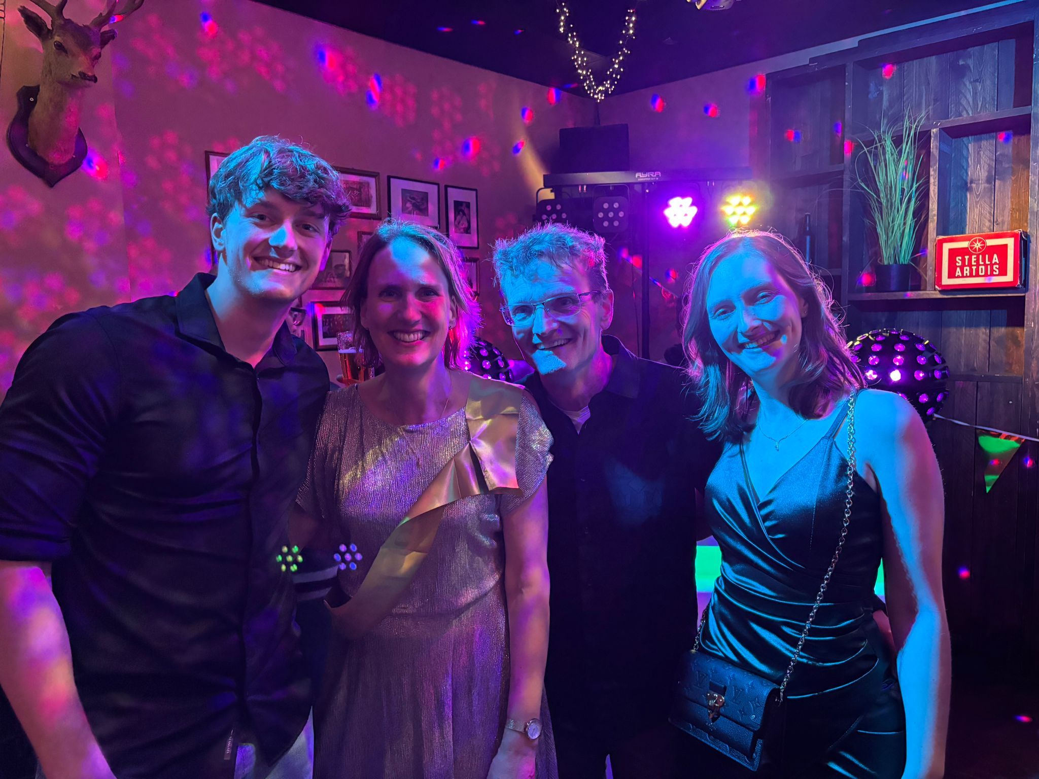 Feestfoto van Susan
