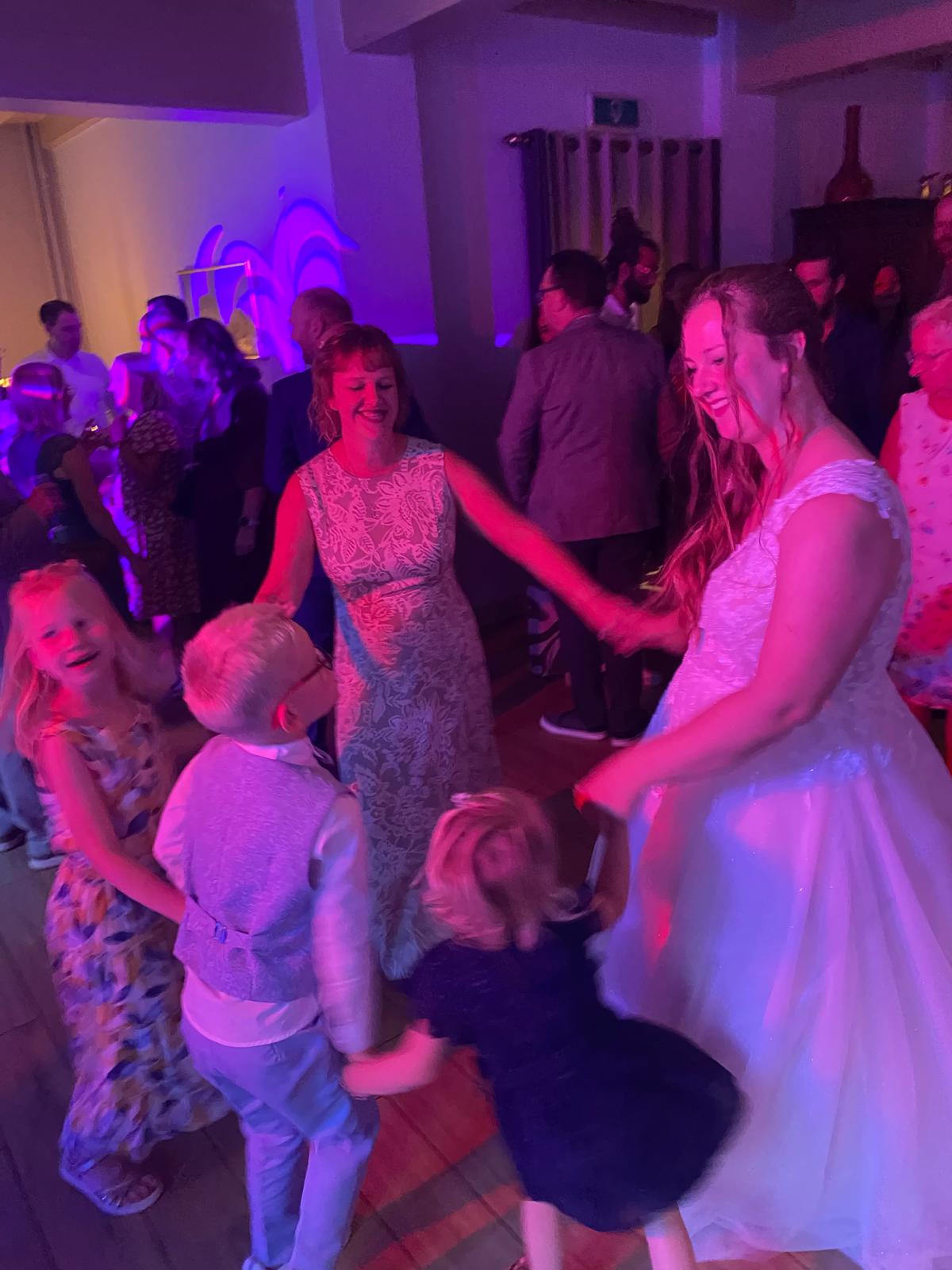Feestfoto van Yvonne