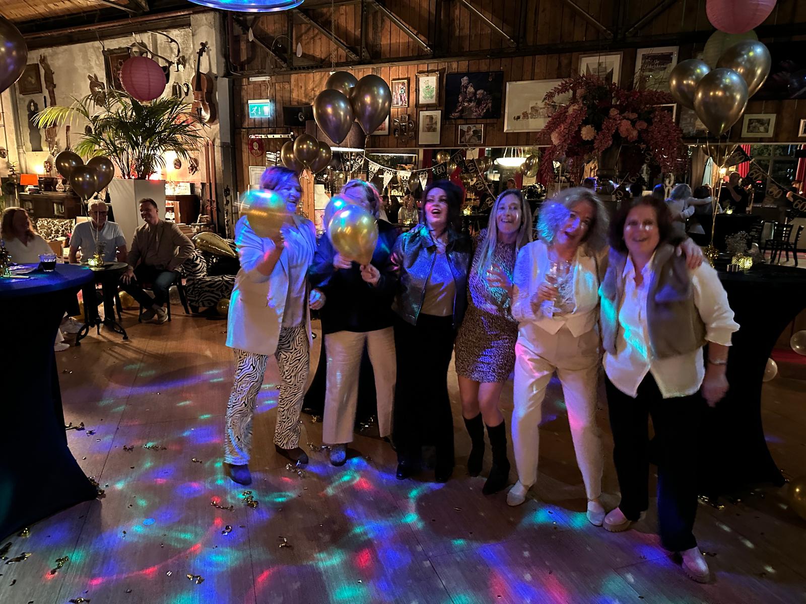 Feestfoto van Marijke