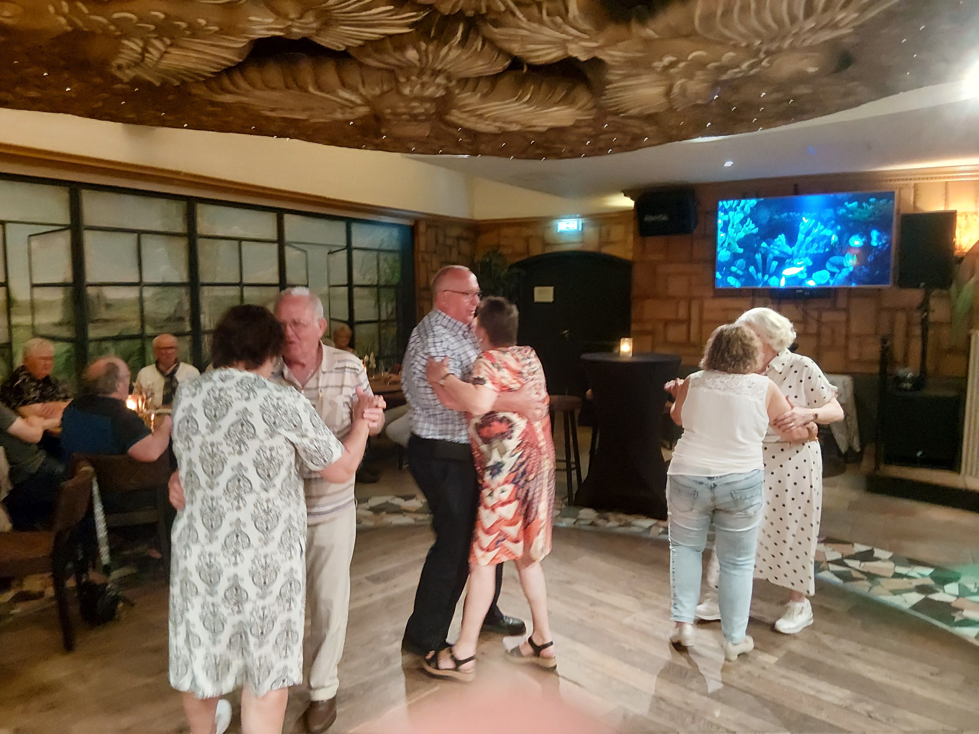 Feestfoto van Rene