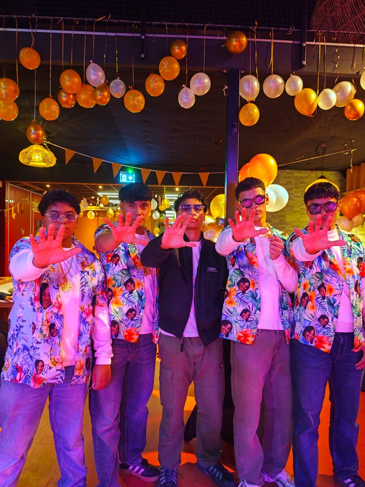 Feestfoto van Dayenne
