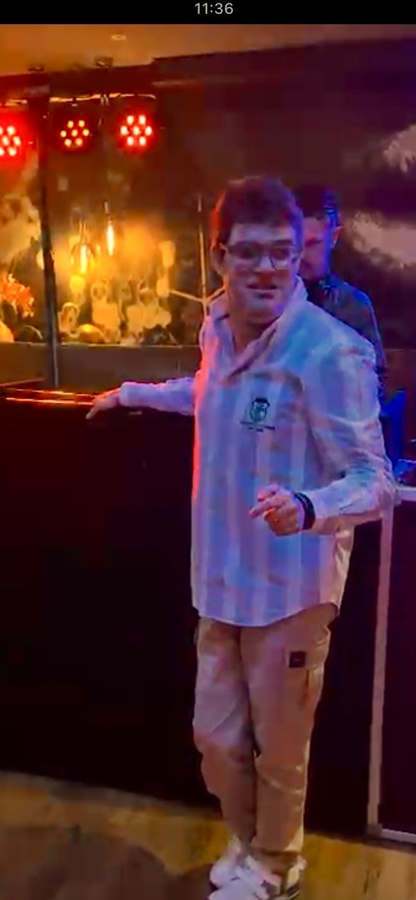 Feestfoto van Carla