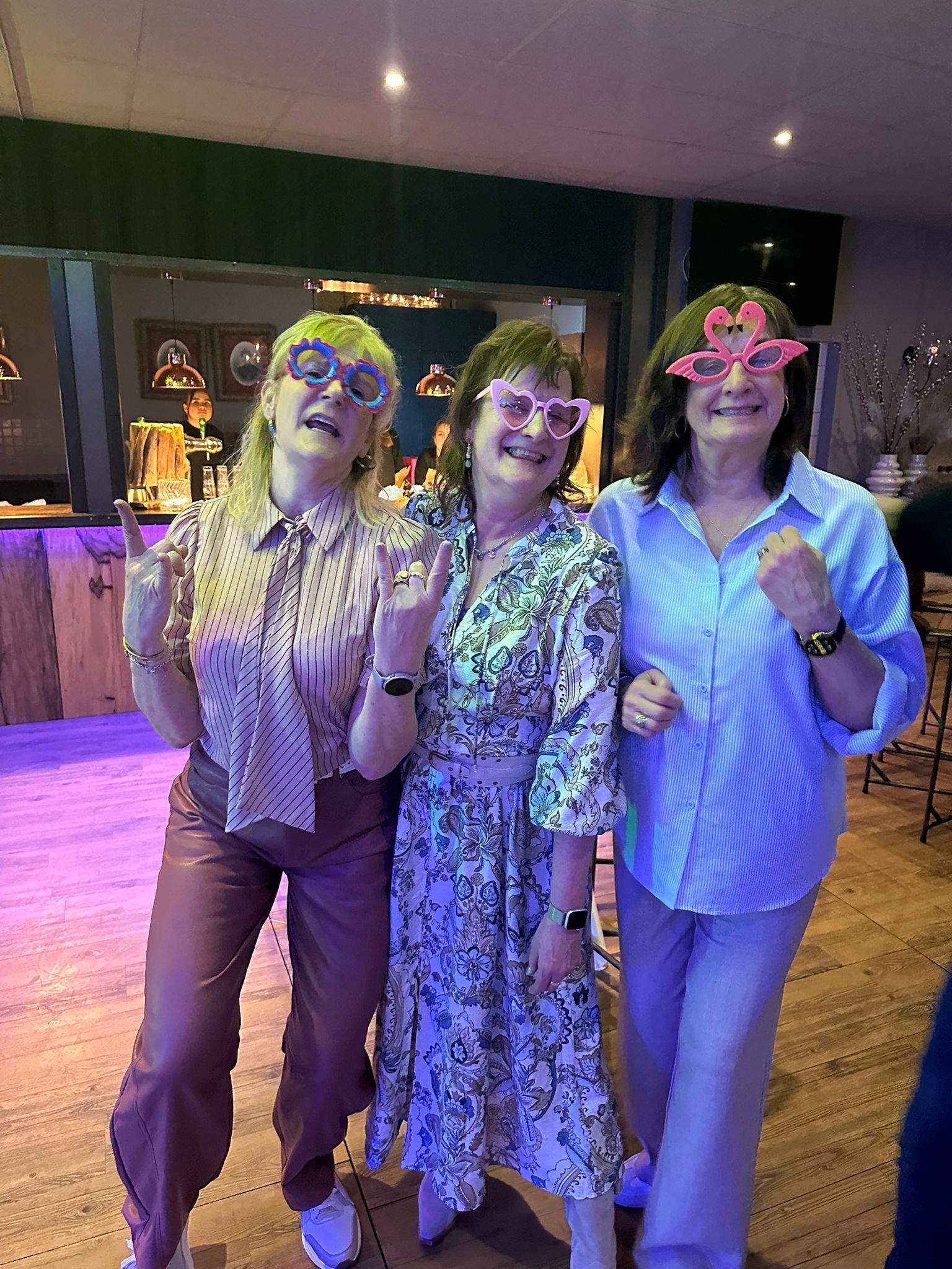 Feestfoto van Carla