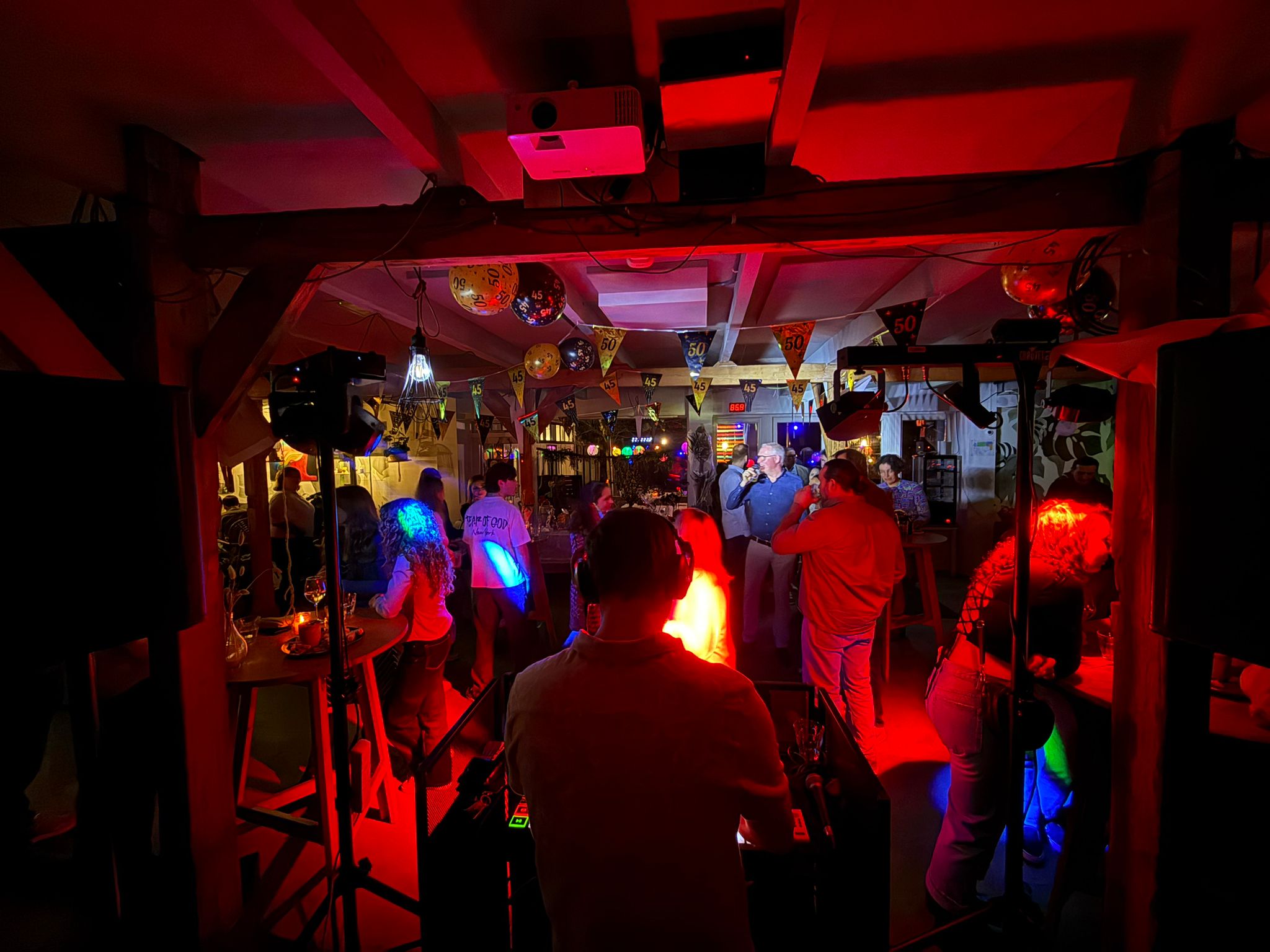 Feestfoto van Jacqueline