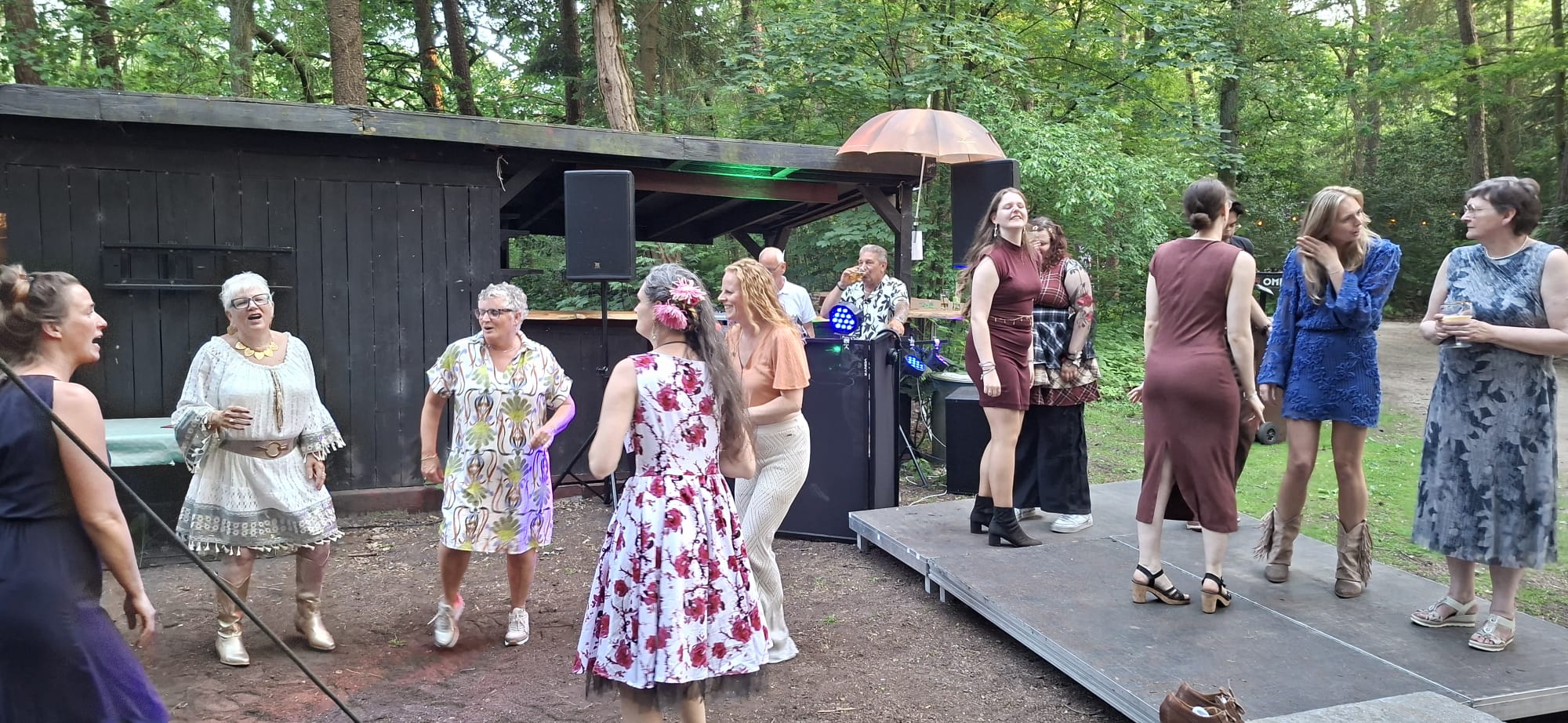Feestfoto van Benji
