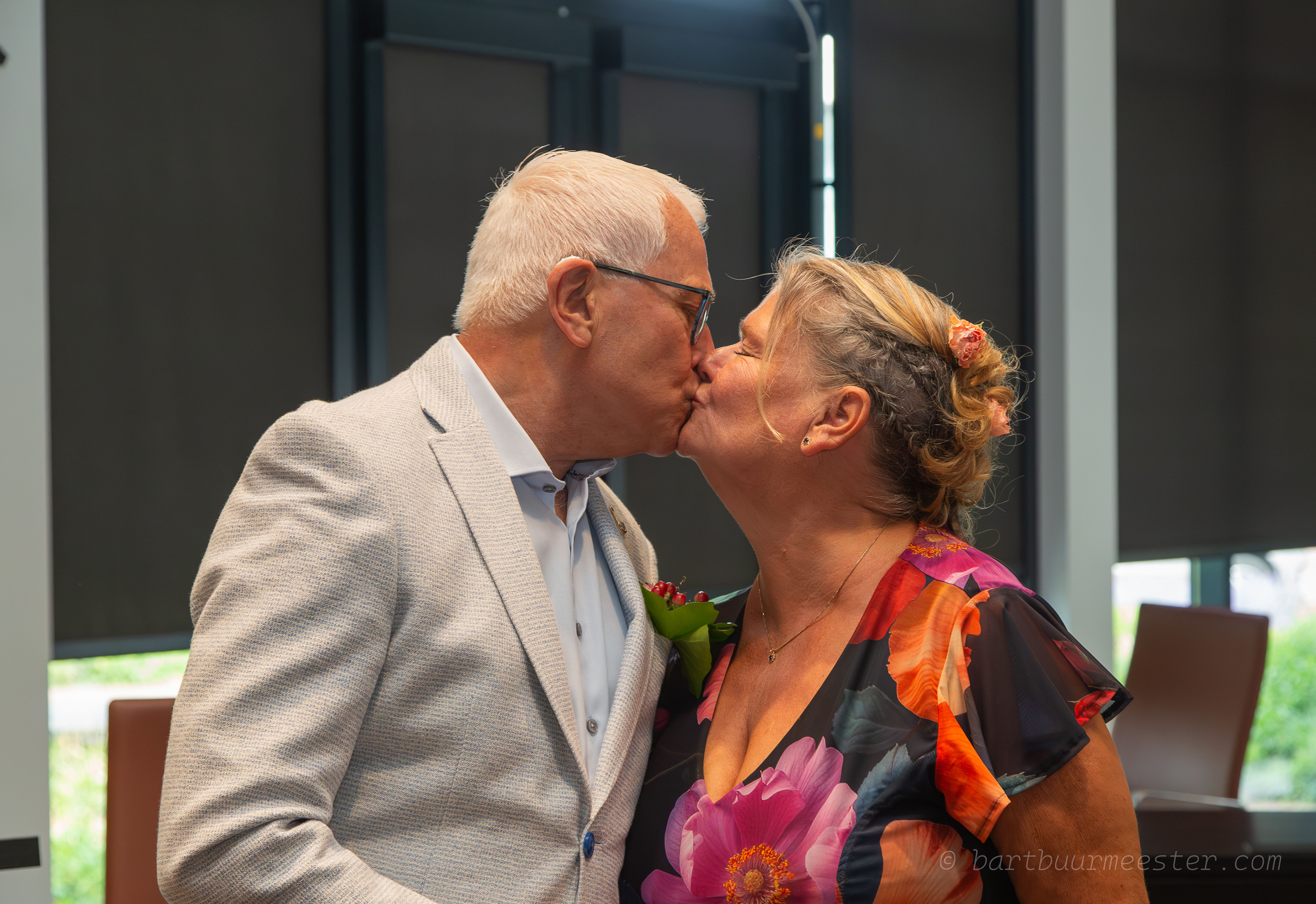 Feestfoto van Mathieu