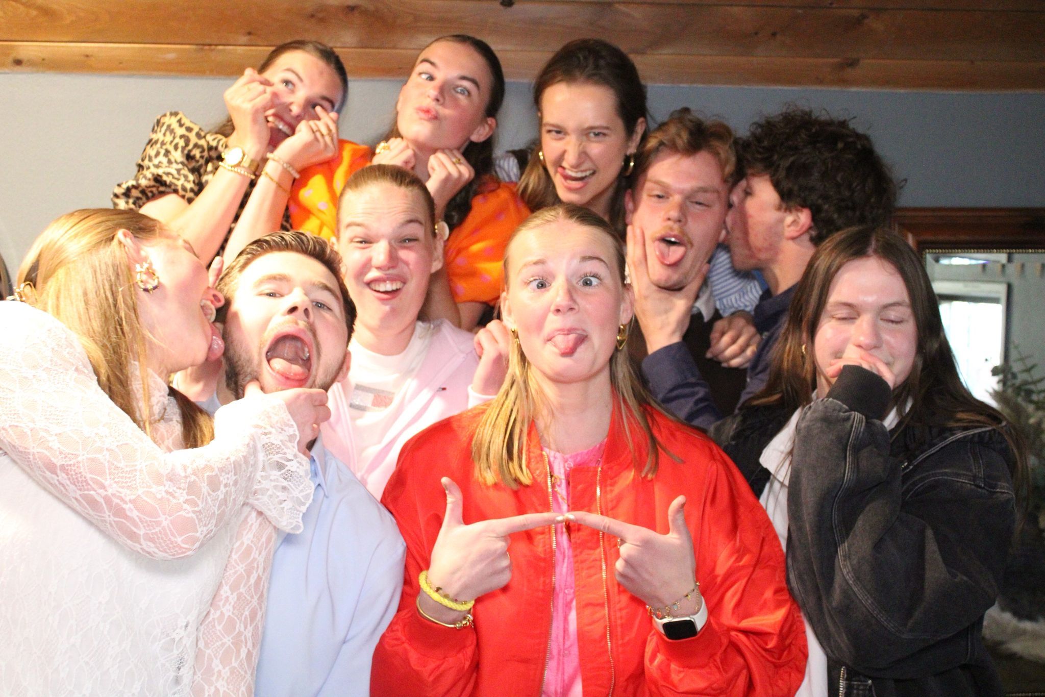 Feestfoto van Manon