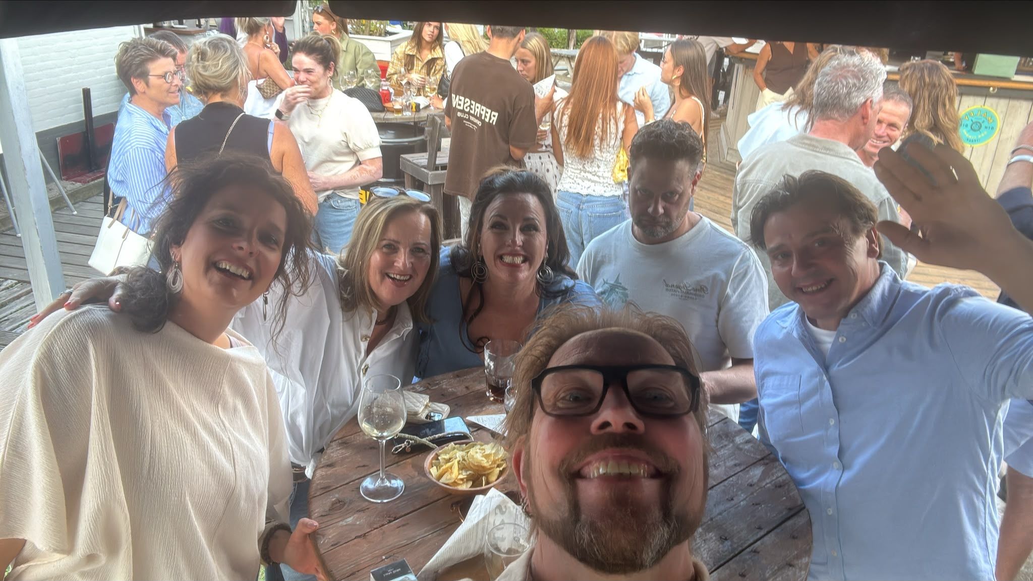 Feestfoto van Sascha
