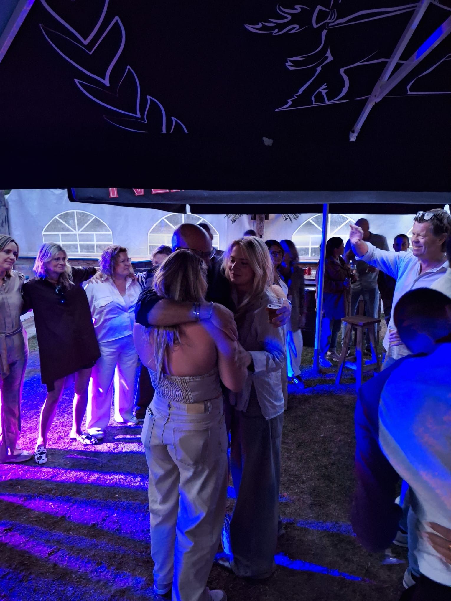 Feestfoto van Sascha