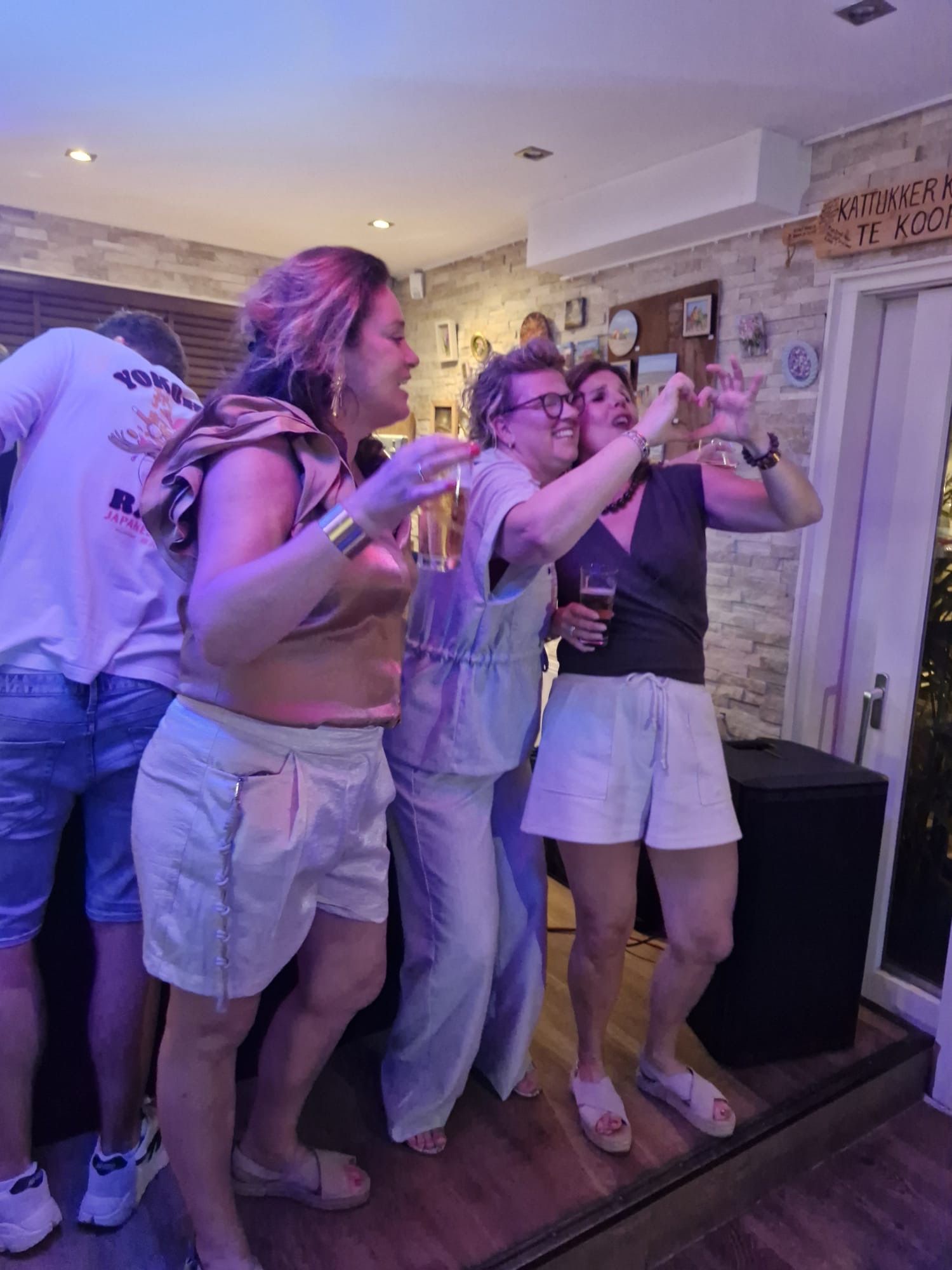 Feestfoto van Nicole
