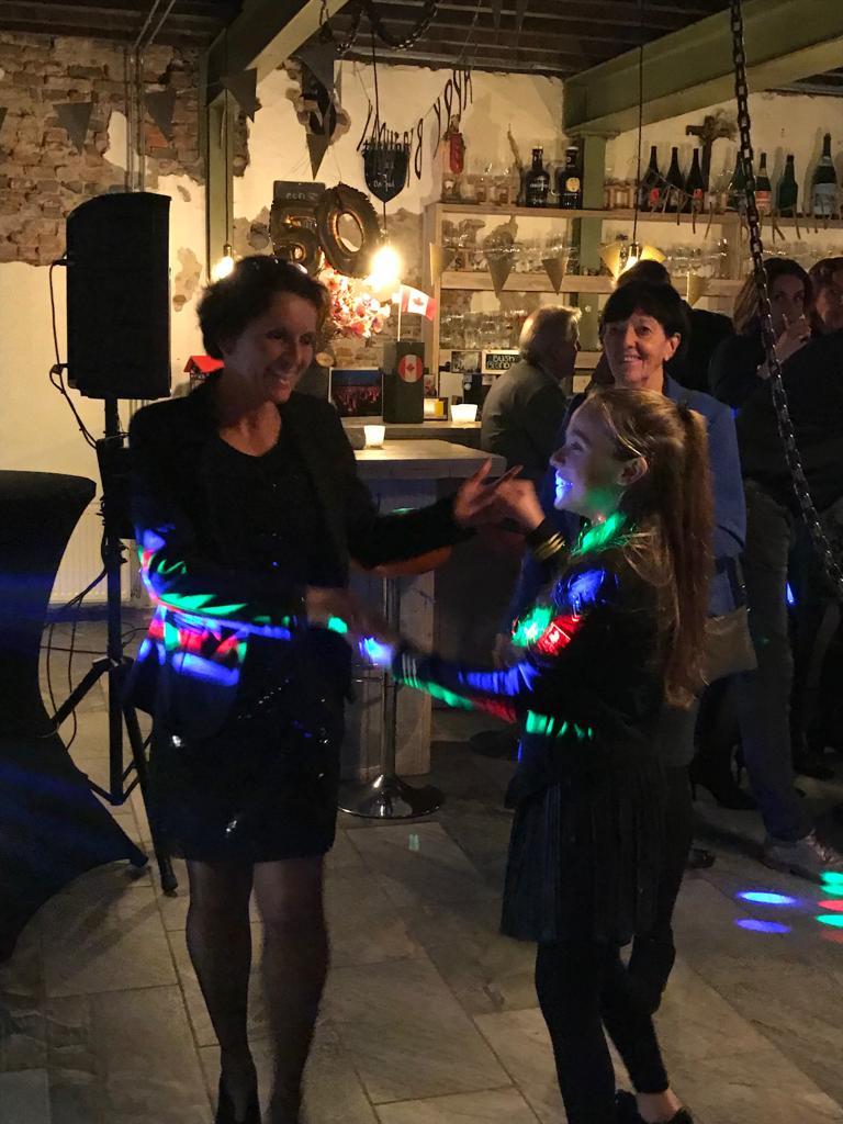 Feestfoto van Claudia