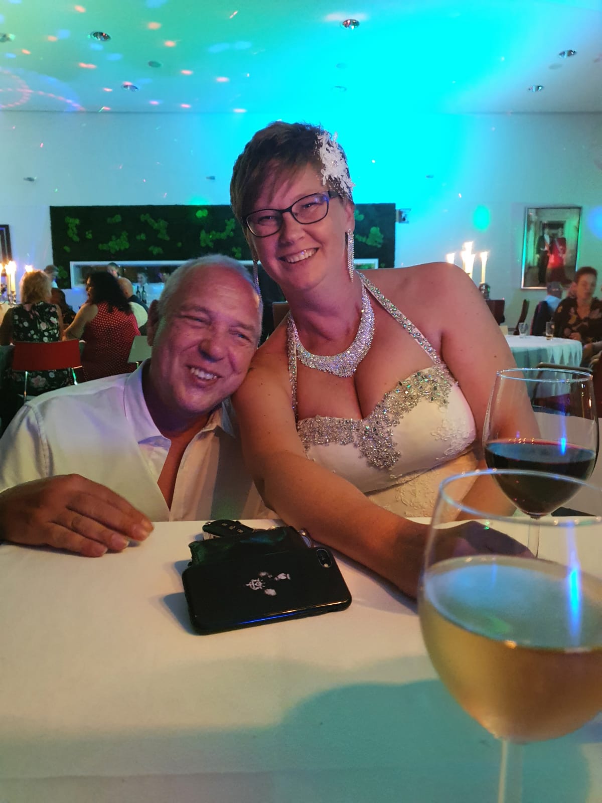 Feestfoto van Sylvia
