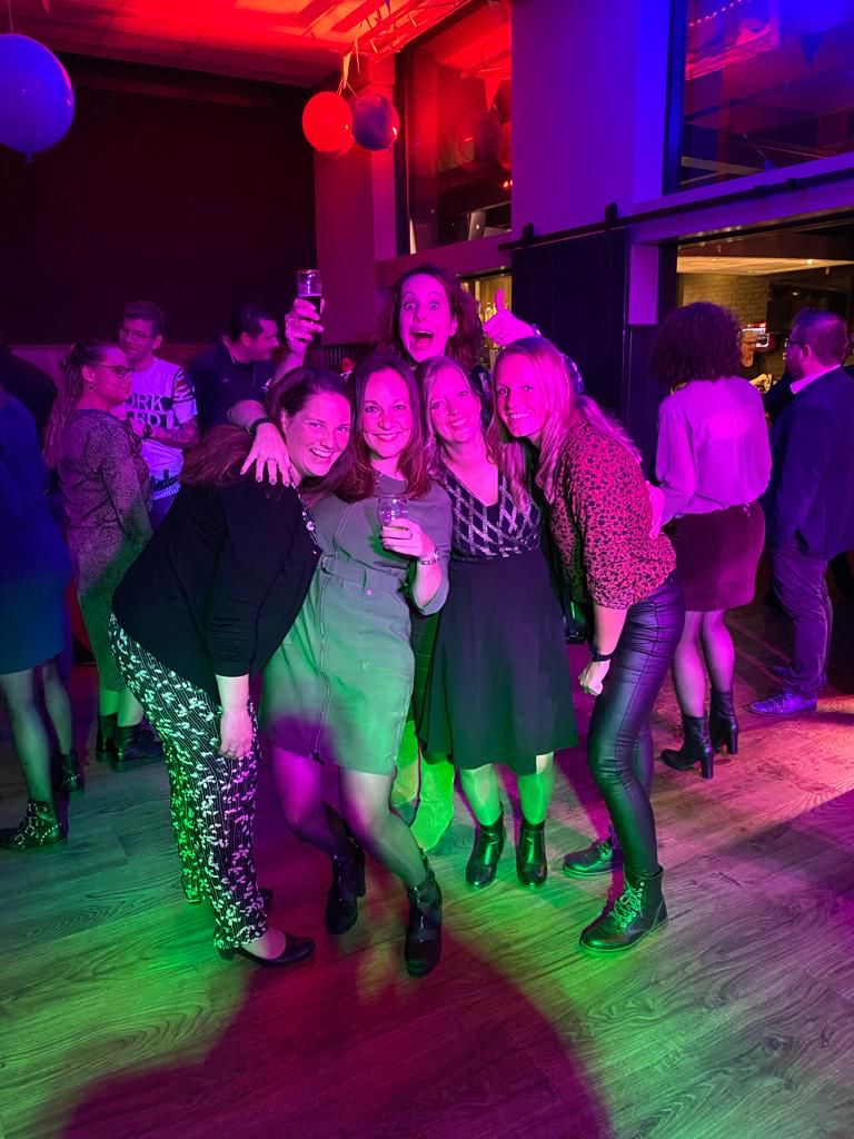 Feestfoto van Anke