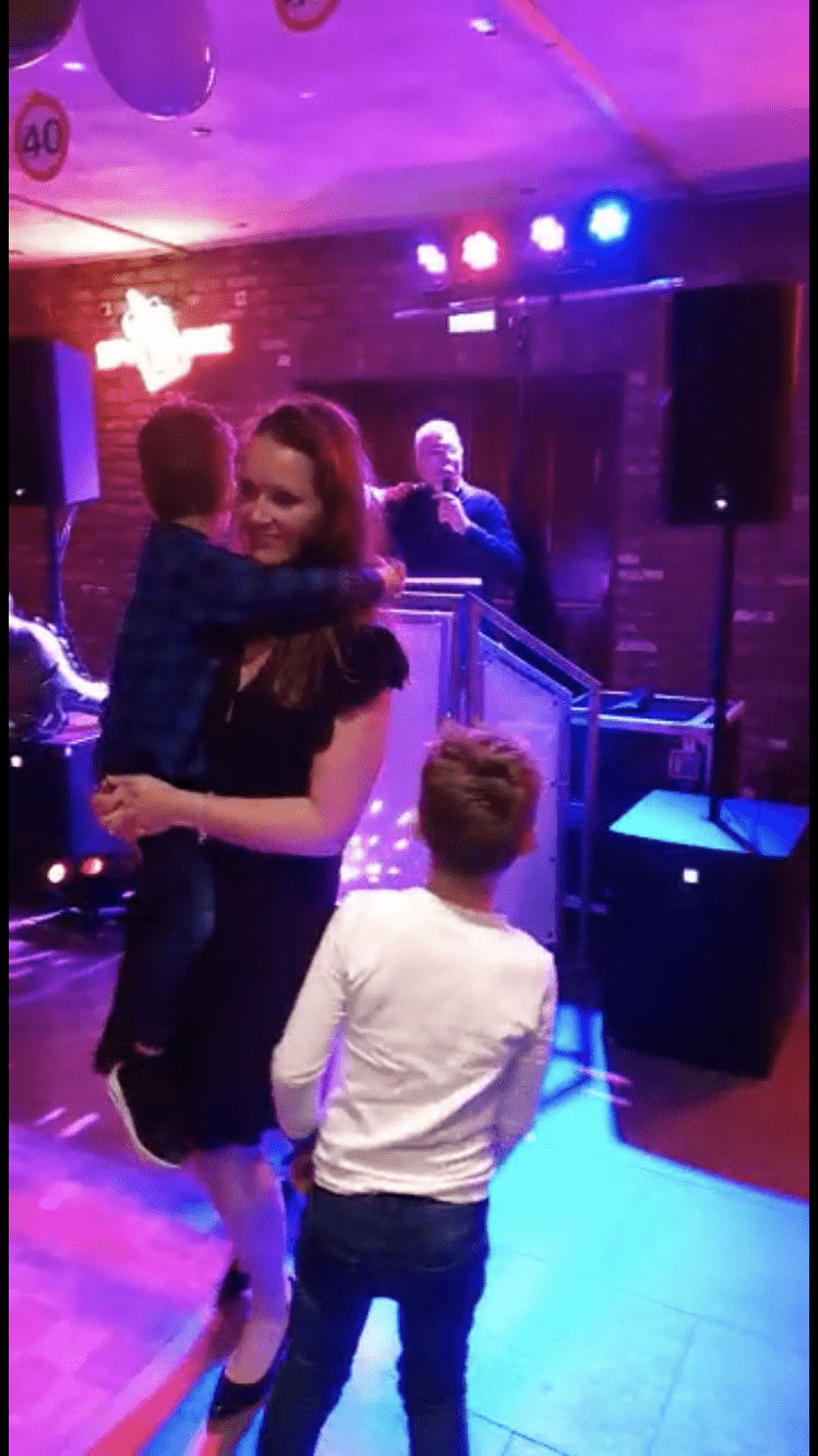 Feestfoto van Marissa