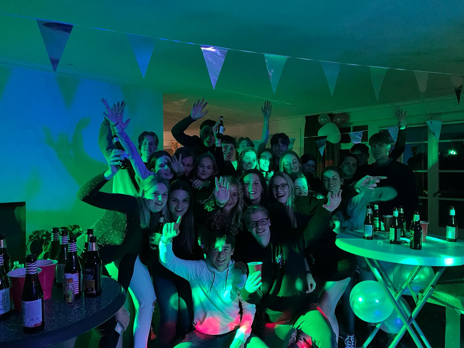 Feestfoto van Joris