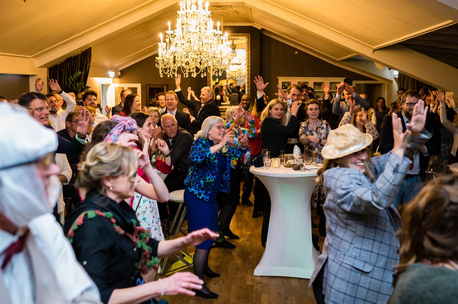 Feestfoto van Irene