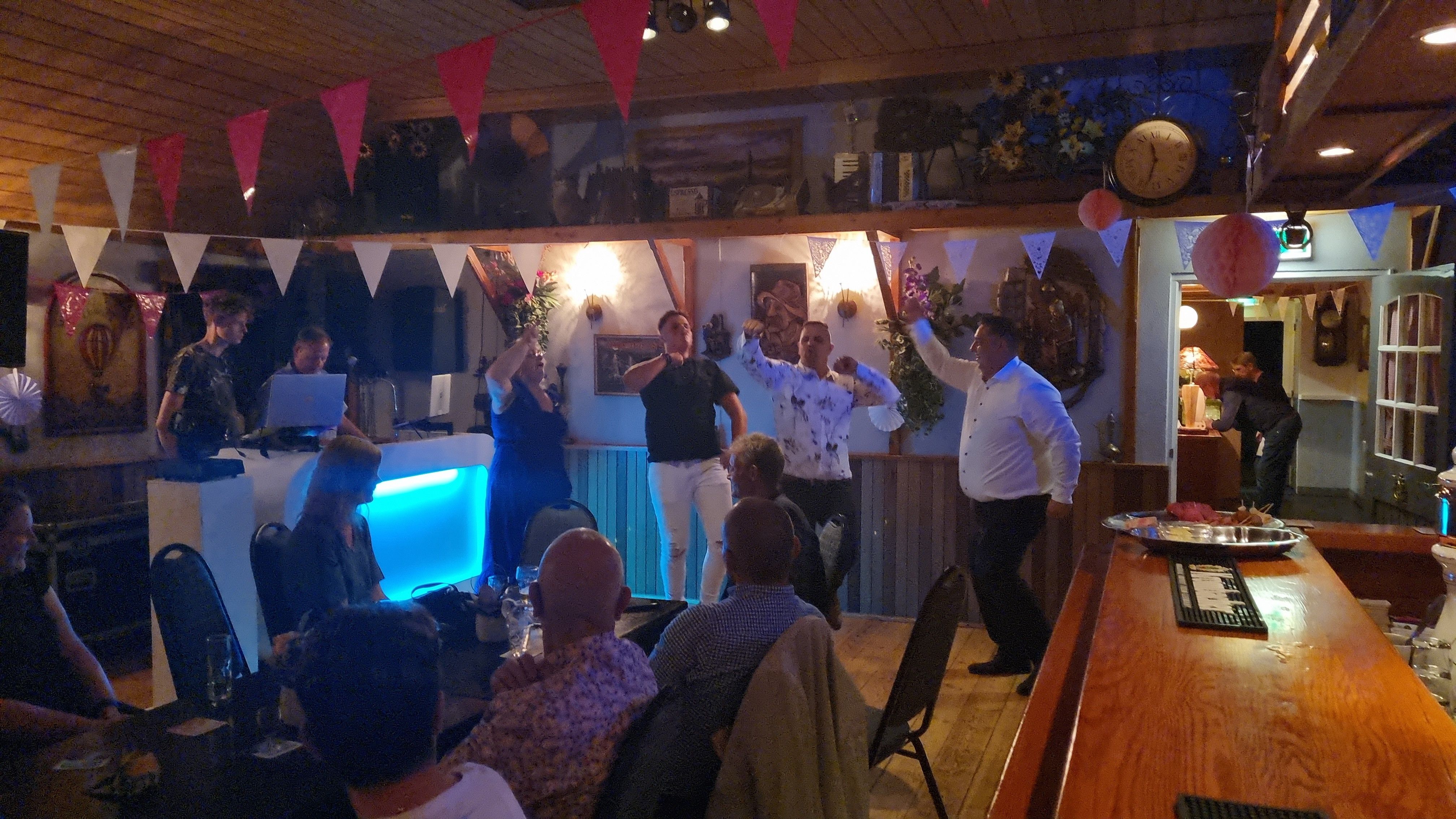 Feestfoto van Arjan