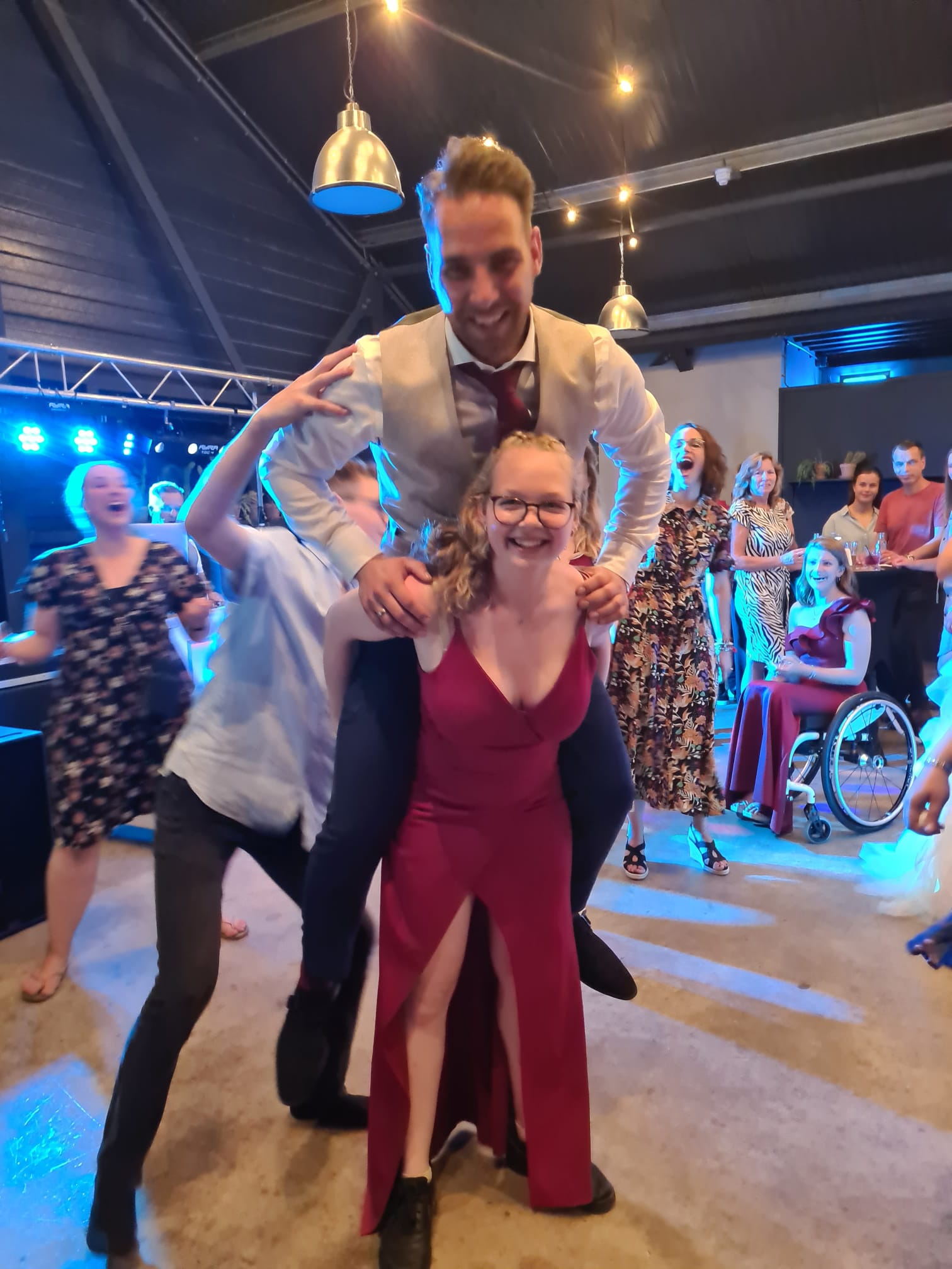 Feestfoto van Brenda