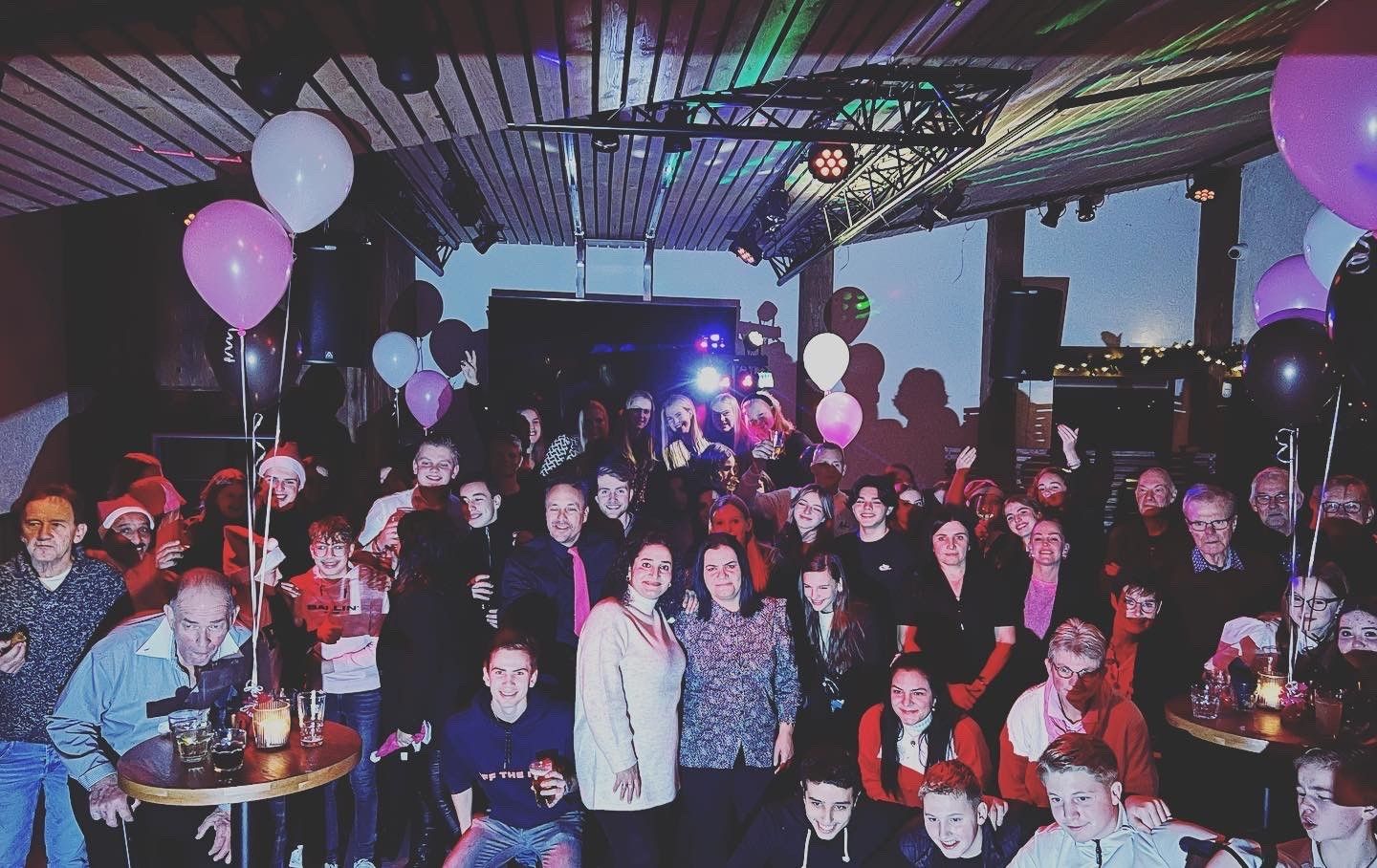 Feestfoto van Shirley