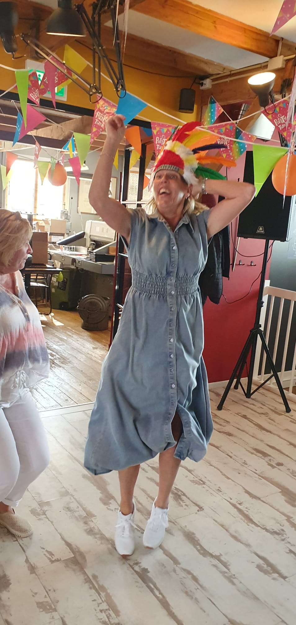 Feestfoto van Eefje