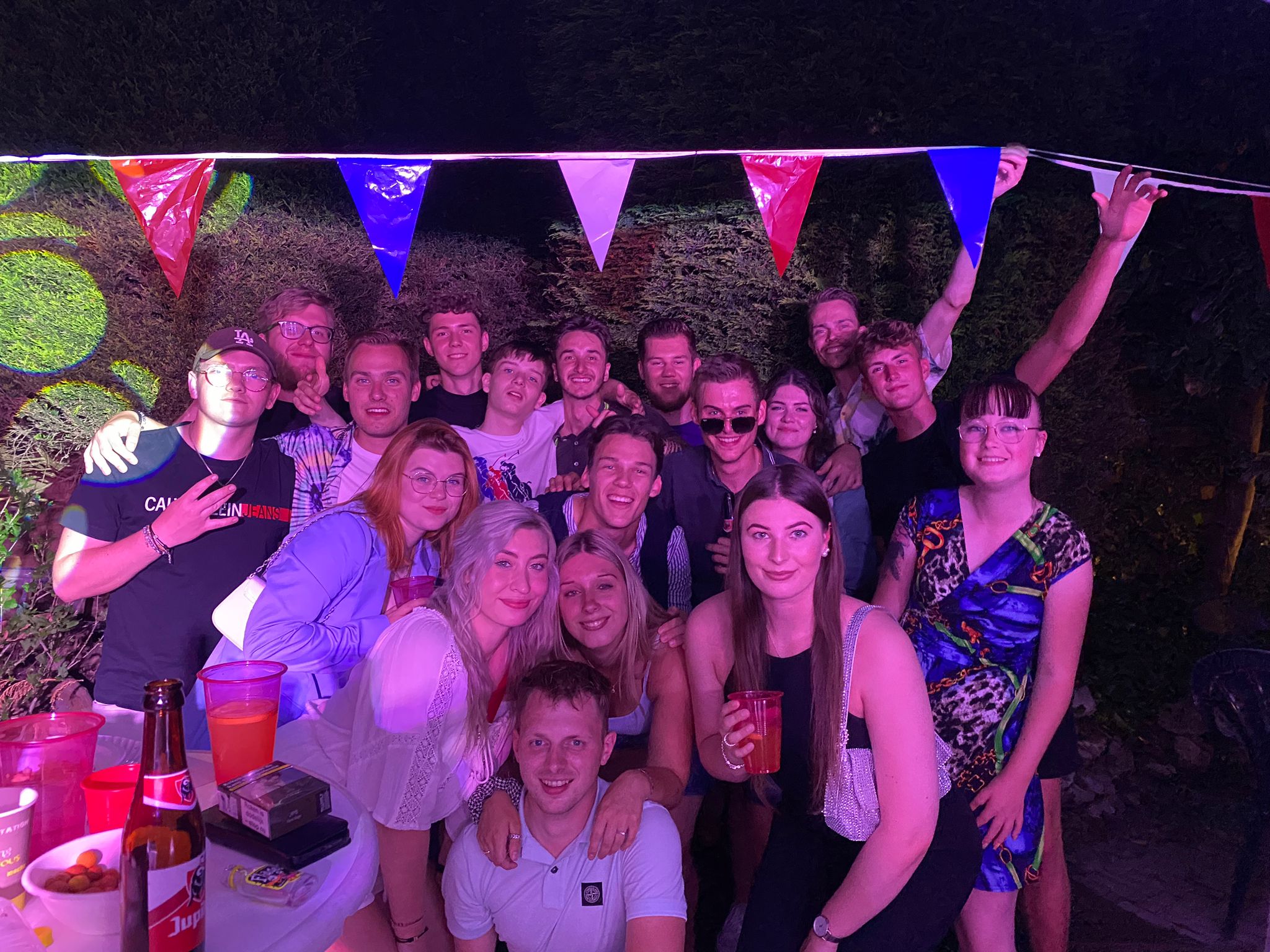 Feestfoto van Michael