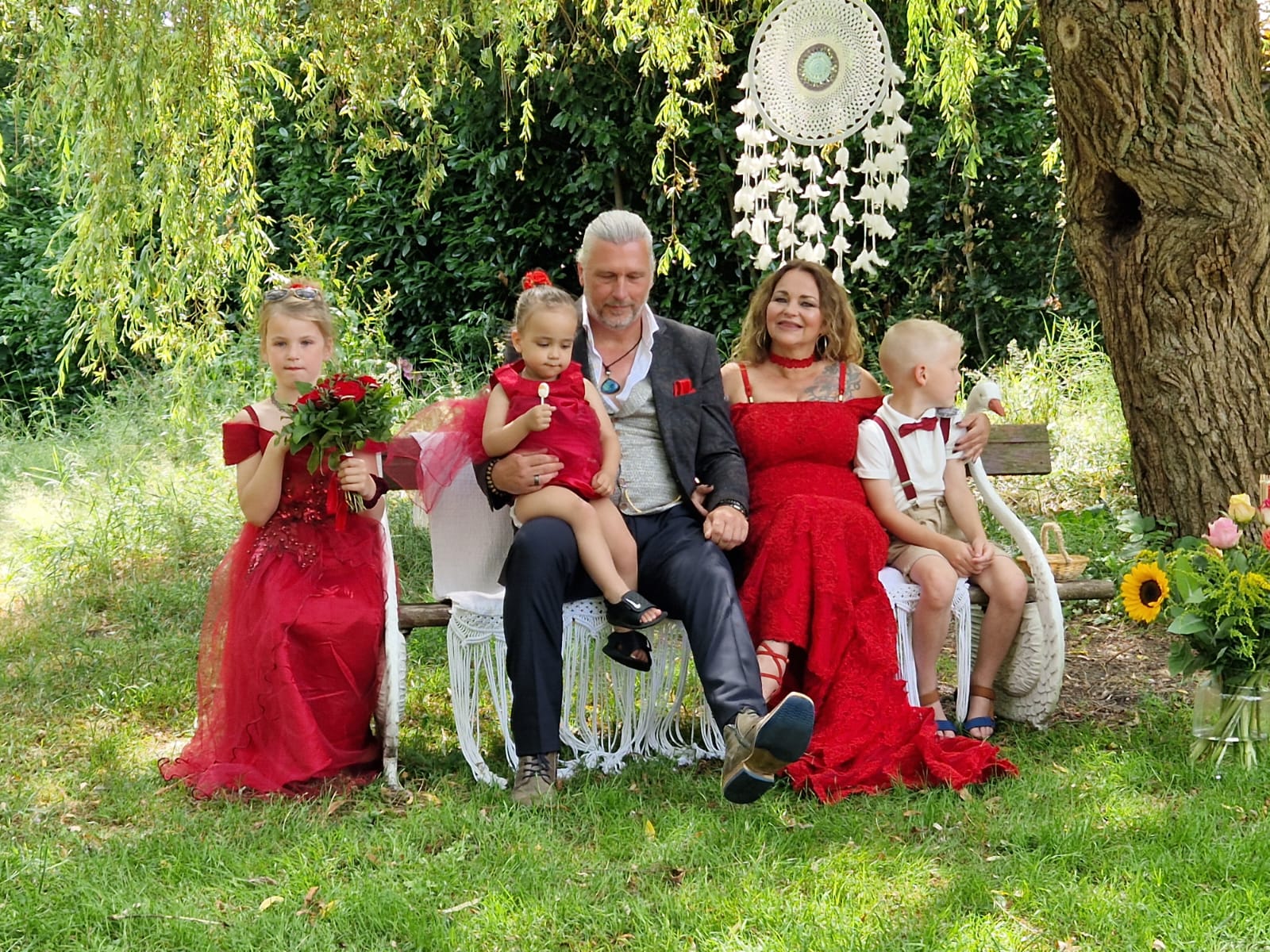 Feestfoto van Petra
