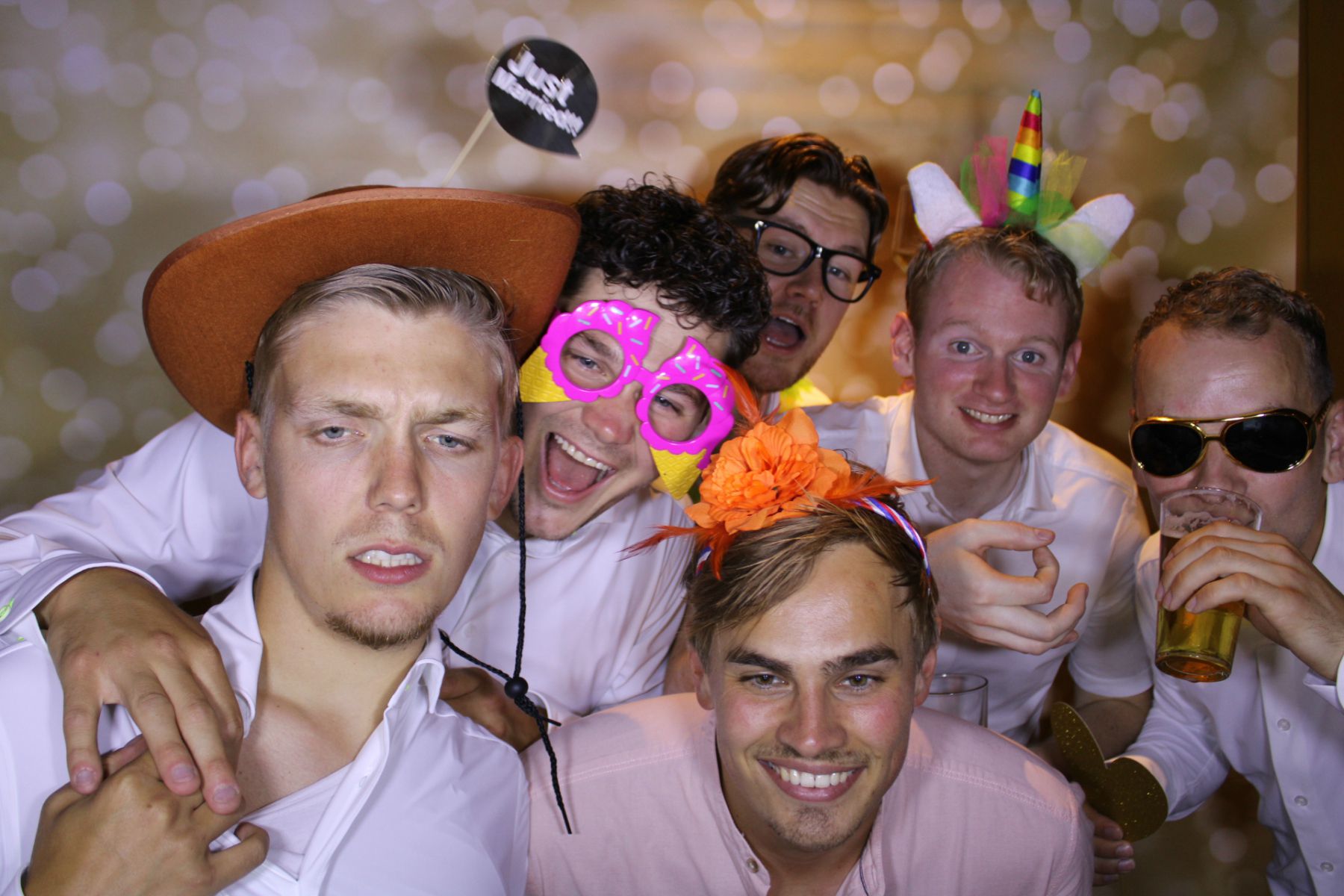 Feestfoto van Ramon