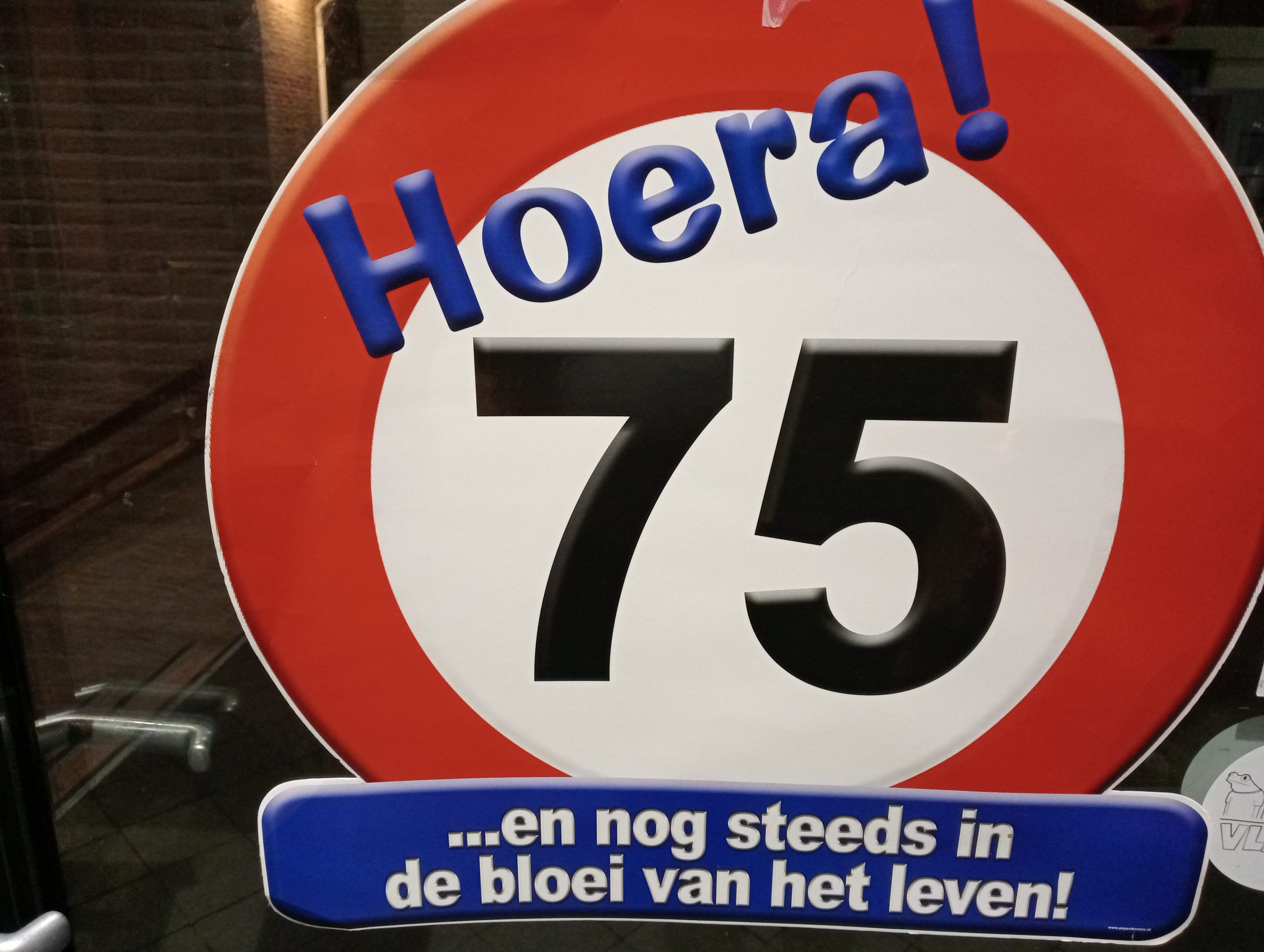 Feestfoto van Carla