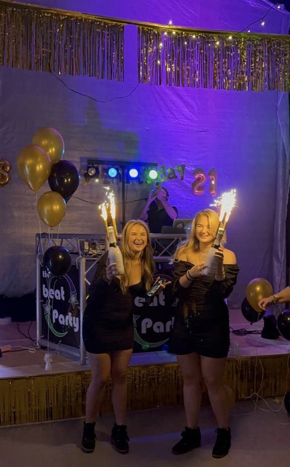 Feestfoto van Corine
