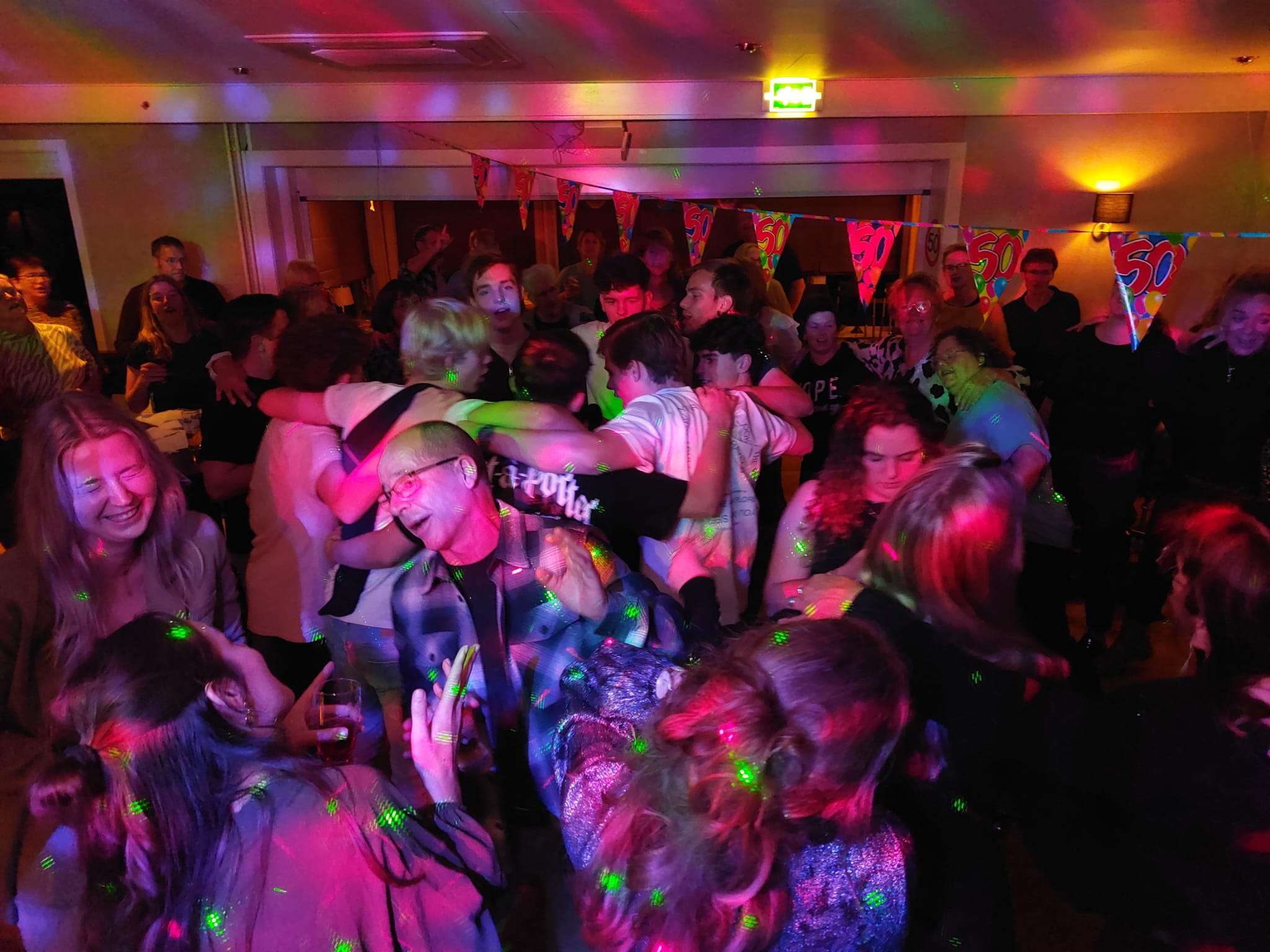 Feestfoto van Alwiene