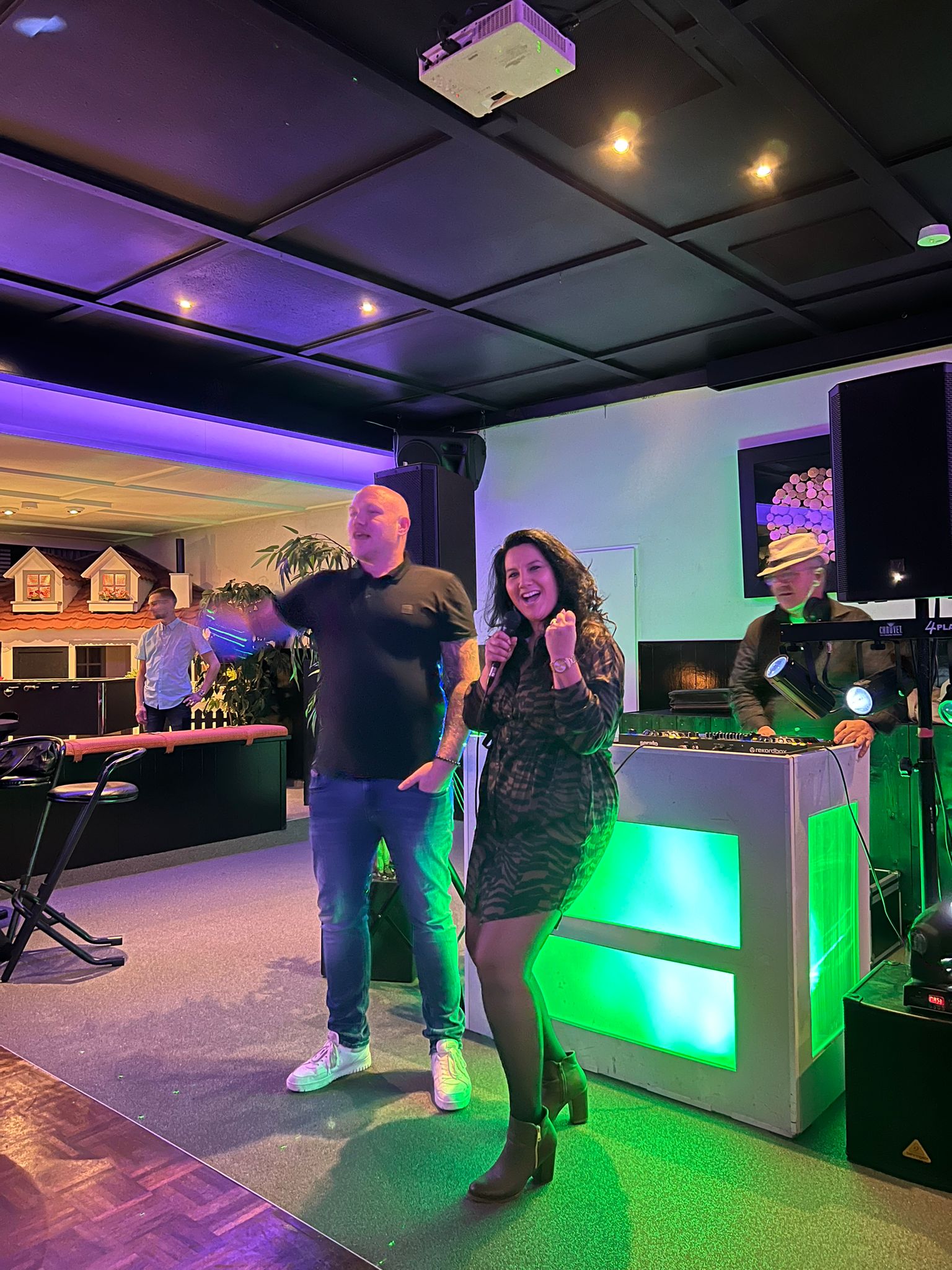 Feestfoto van Roos