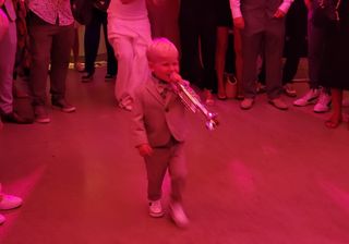 Feestfoto van Veronique