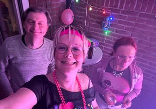 Feestfoto van Jenny
