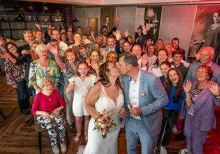 Feestfoto van Marjon