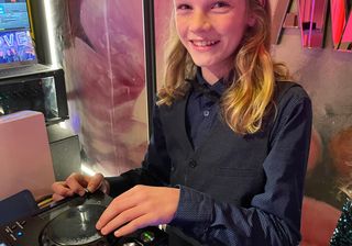 Feestfoto van Janneke