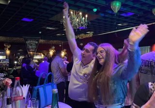 Feestfoto van Sandra