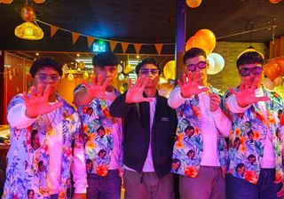 Feestfoto van Dayenne