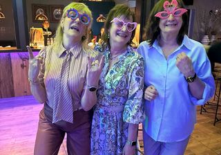 Feestfoto van Carla
