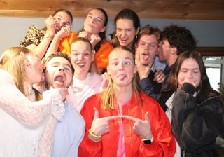 Feestfoto van Manon
